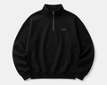Classic Black Vitello quarter zip