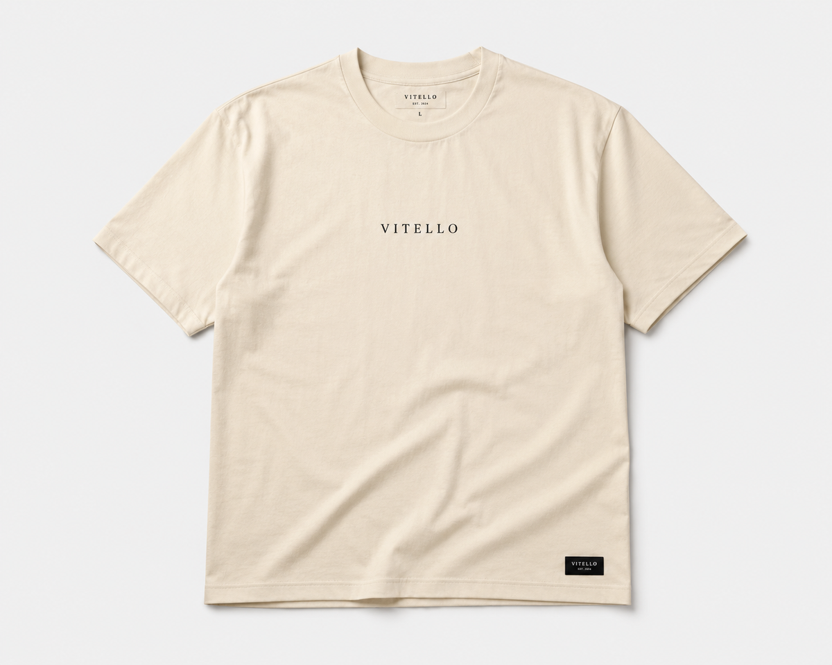 Beige Vitello Tee